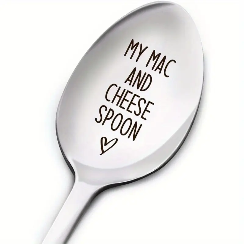 Funny Cereal Killer Spoon, Dessert Spoons, Stainless Steel, Skull Design, Engraved with Cereal Killer Quote, Perfect Gift for Cereal Lovers & Gothic Fans