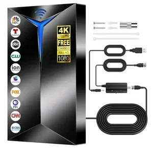 2026 Upgraded TV Antenna with Inline Amplifier 2026 Upgraded TV Antenna with Inline Amplifier