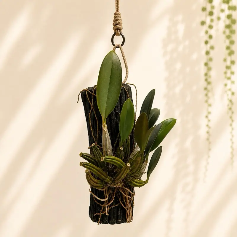 Den. Lindleyi Live Orchid Plant, Indoor Garden Supply for Home Improvement