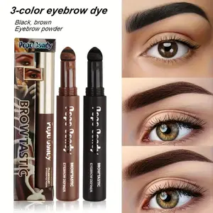 Sponge-Tip Eyebrow Mascara - 3D Sculpting Gel |   Waterproof & Smudge-Proof |   Natural-Looking & Easy to Apply |   Versatile for Daily Makeup |   Premium Shades: Black, Coffee, Brown