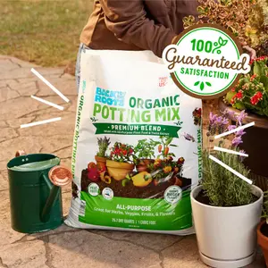 Organic Potting Mix - 2 1 cu.ft. Bags - Versatile Gardening Composition for Various Plants