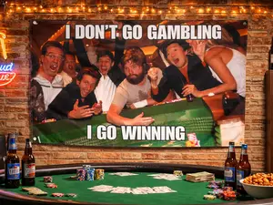 I Go Winning Wall Flag 3 x 5