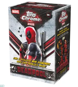 2025 Topps Deadpool Chrome Factory Sealed Value Box