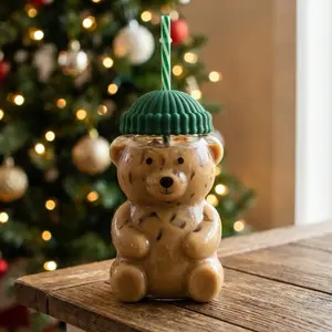 Glass Bear Cup -  Mug, Drinkware