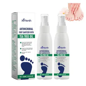 Foot Sanitiser with Tea Tree Oil, Tea Tree Oil Feet Spray, Quick Antiperspirant to Remove Foot Odor and Improve Perspiration, 100 ml/3.5 oz