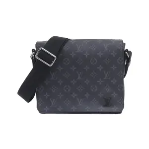 Pre-owned Louis Vuitton Canvas Shoulder Bags Monogram Eclipse District Shoulder Bag