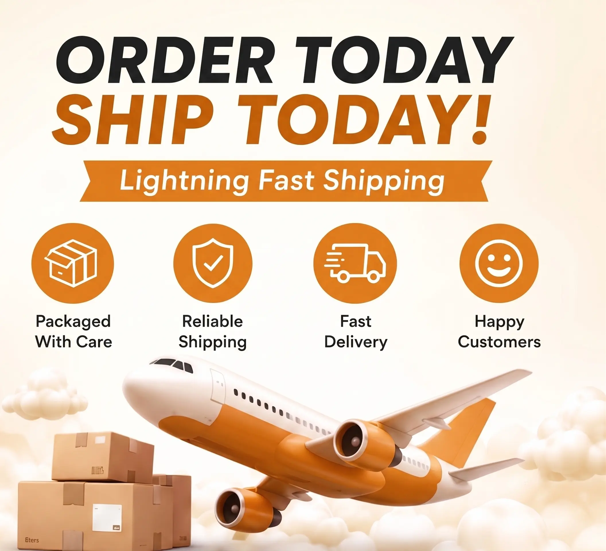 Premium Express Delivery – Fast-Track Fulfillment, Reinforced Packaging & Dependable Shipping Support