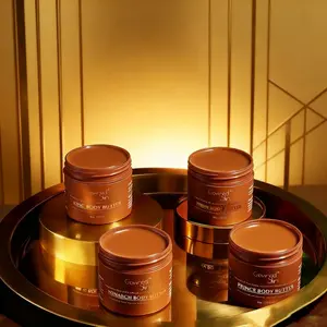 King1pcs- Body Butter for Men - 5oz/150ml Daily Moisturizing Body Butter with Warm Sensual Scents (Sandalwood, Amber Musk) Infused with Pheromones, Premium Blend with Shea Butter & Jojoba Oil for Hydration