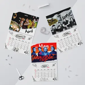 Boy Band 2026 Calendar