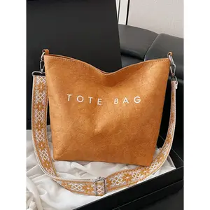 Fashionable and personalized solid color women's bag, simple and niche women's bag, women's casual shoulder bag crossbody tote bag, Trendy Crossbody Bag, suitable for daily occasions such as commuting, shopping, dating, parties, etc.
