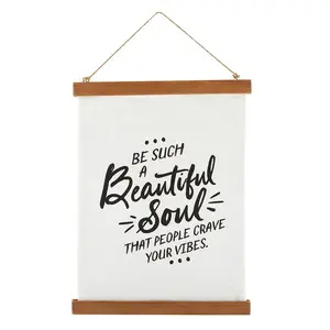 Be Such A Beautiful Soul ... Wall Décor - Framed Canvas Banner