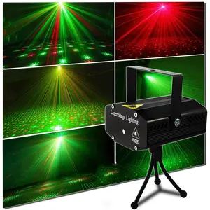 Mini Disco Projection Laser USB Lighting, 1 Count USB Powered Portable Low-voltage Light with Sound Control, Indoor Light for Parties, Weddings, Bars, KTV, Light Show