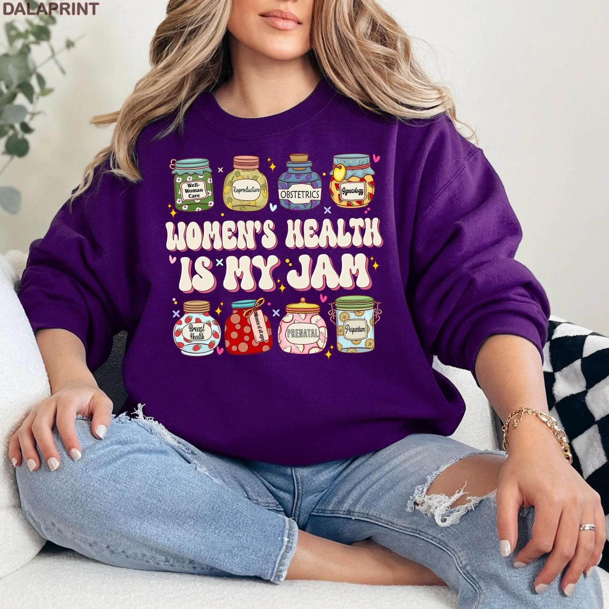 Women's Health Nurse T-Shirt, Sweatshirt & Hoodie – Ob/Gyn Gift
