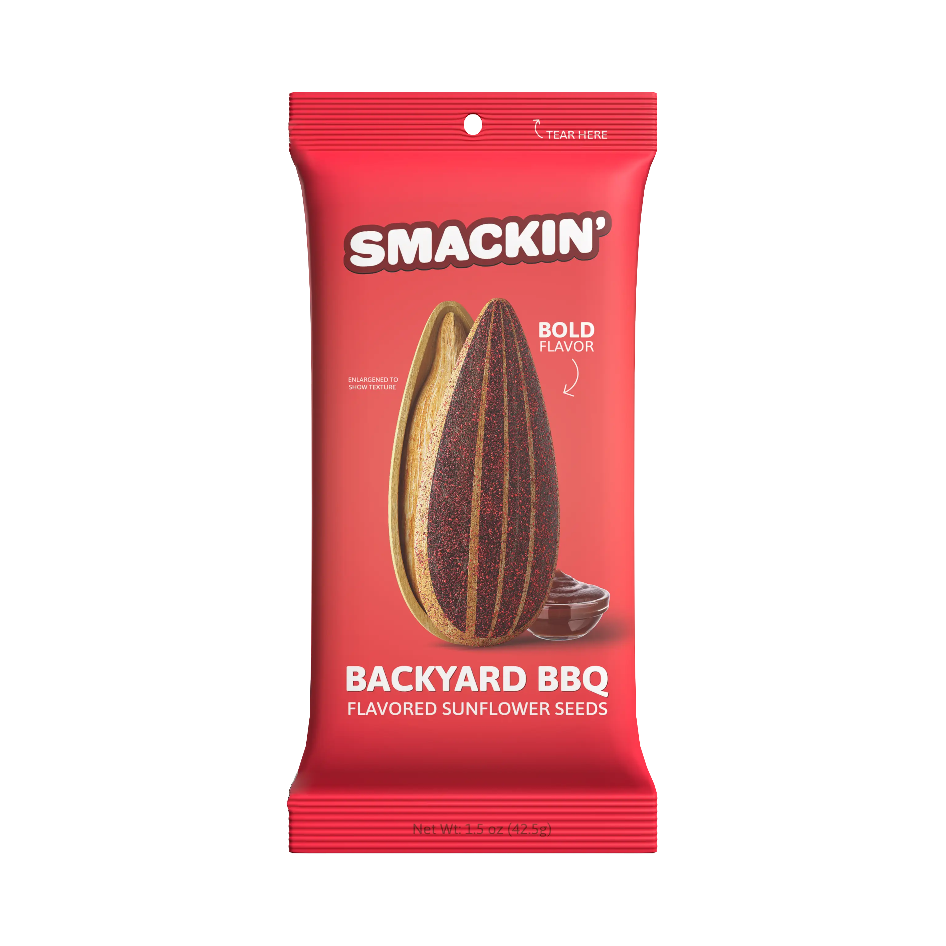 Backyard BBQ Sunflower Seed Sampler Pack, 6 Total 1.5 Ounce Single Serve Bags