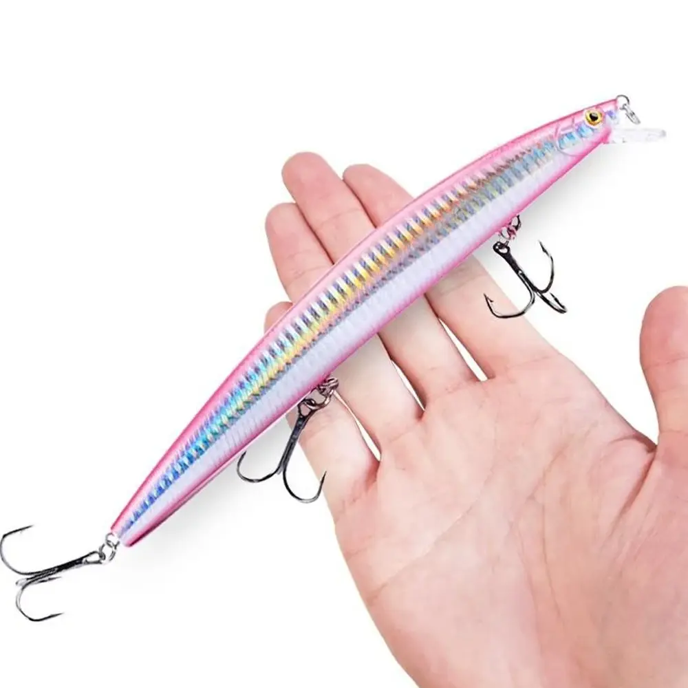 Hard Bait Swing-Action Simulation Lure Set, 18cm 24g Laser Fish Lure—Highly Realistic 3D Eyes and Laser-Designed Scales; Suitable for Freshwater, Saltwater, Shore Casting, Boat Fishing, and Rock Fishing; Multi-Scene Fishing Gear, Fishing Lures