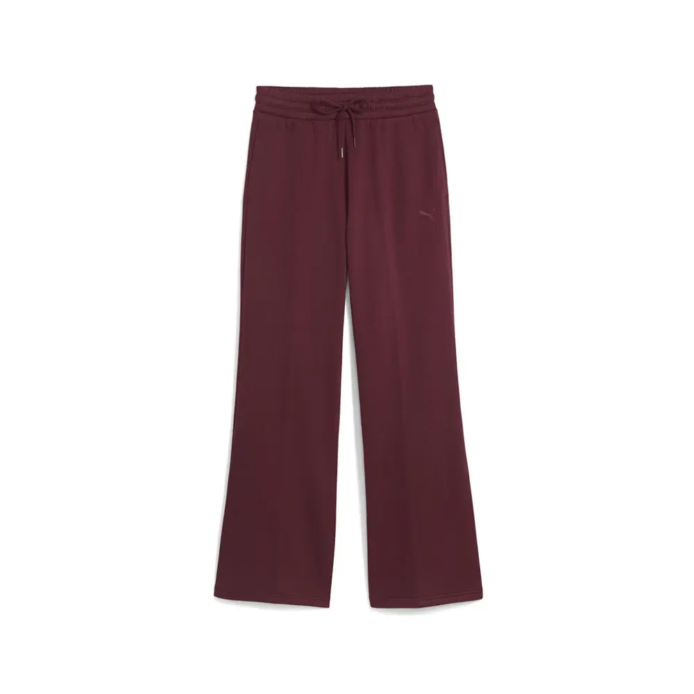 PUMA Womens Her Fleece Sweatpants Casual - Red