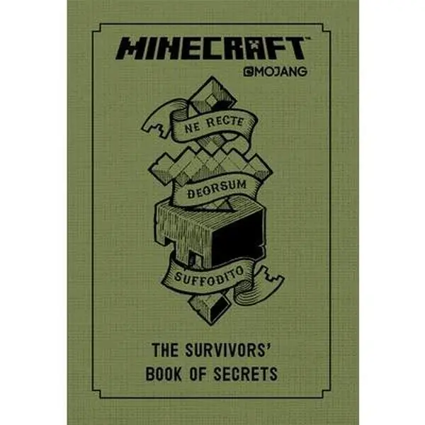 Minecraft: The Survivors' Book of Secrets - Official Mojang Guidebook with Tips for Mobs & Nether, Hardcover by Mojang Ab, Wild