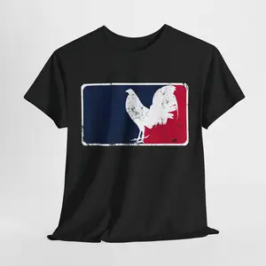 Vintage GameFowl Major League Cock Rooster Chicken Gallegos Unisex T-Shirt Full Color