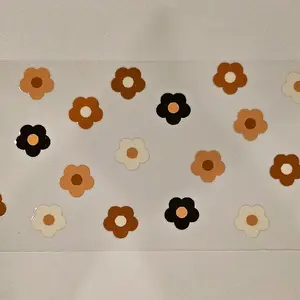 Flowers UV DTF Cup Wraps