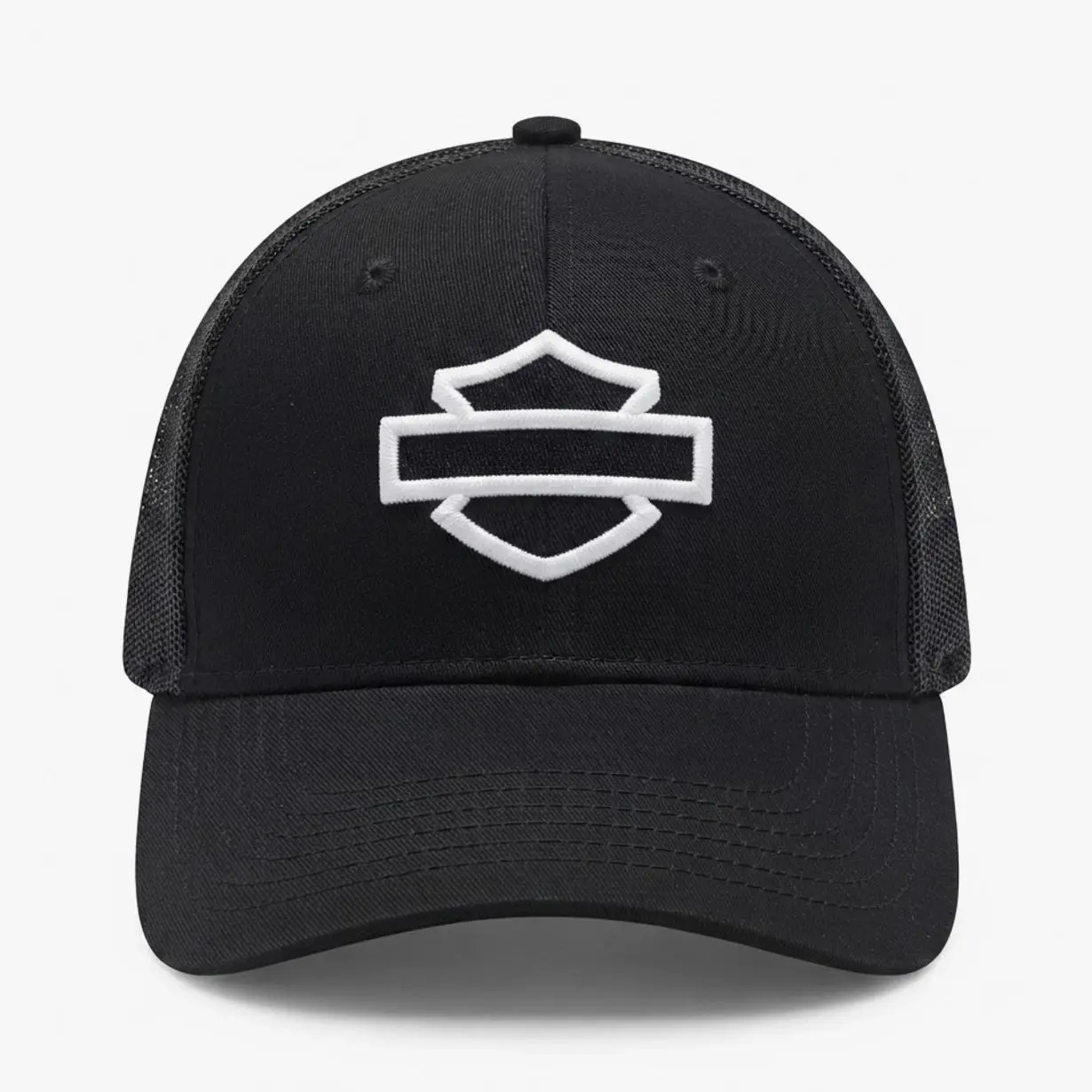 Harley Embroidered Retro Hat Trucker Hat Many Colors Snapback Hat, Unisex Casual Street Style, Gift Idea For Her Him, Unisex Everyday Wear