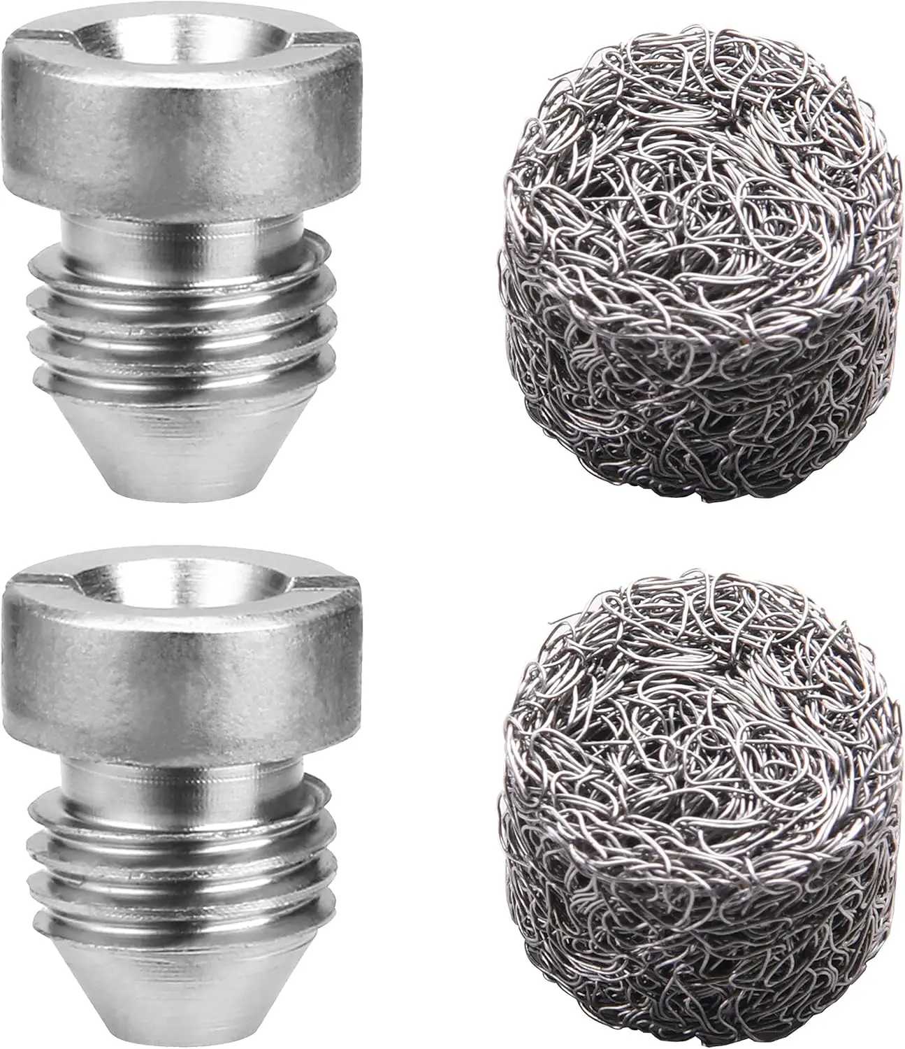 Tool Daily Foam Cannon & Foam Lance, 1.1mm Orifice Stainless Steel Replacement Nozzle, Threaded Fit, Mesh Filter, 3000 PSI Pressure Washer Accessory, Thick Foaming Car Wash Accessory, Father's Day Gift, Car Wash Accessories