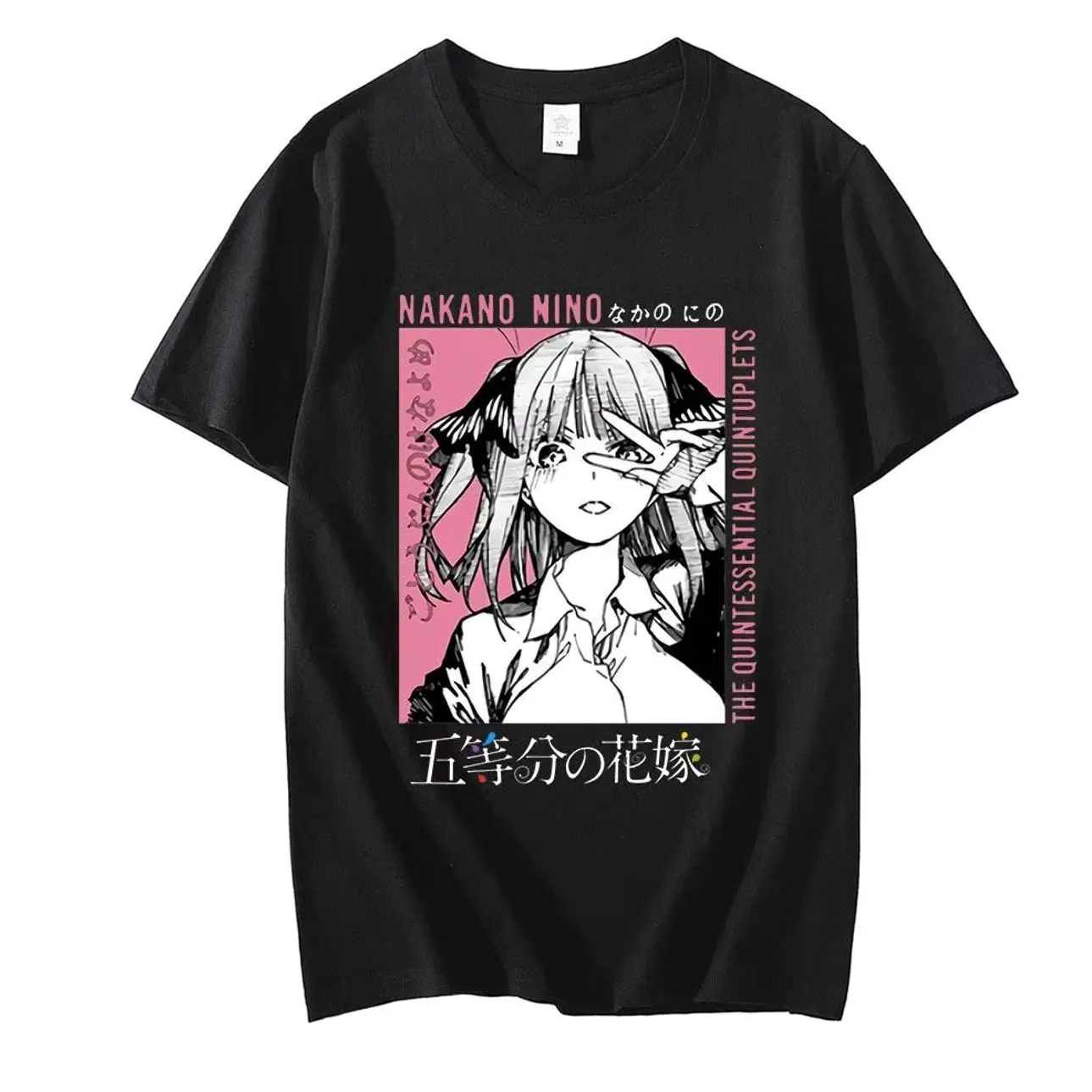 Japanese  Anime Quintessential Quintuplets TShirt Year round clothing Unisex Unisex Suitable for all seasons high quality L6M