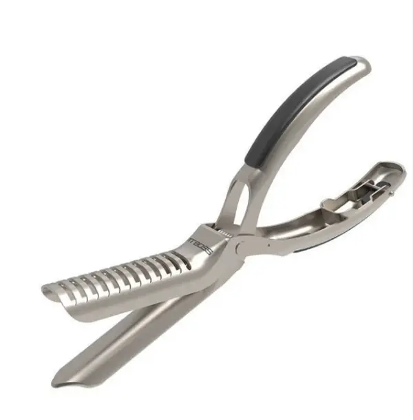 Professional Rib Membrane Remover & Prep Tool,Food-Grade Stainless Steel BBQ Skinner w/Arc Design,Effortless Removal for Pork Beef Ribs,Non-Slip Grip & Dishwasher Safe SummerVibes