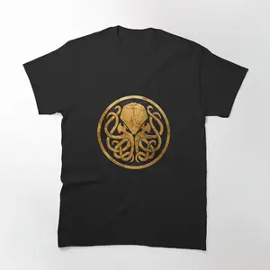Cthulhu Mythos T-Shirt - Lovecraftian Horror Graphic Tee for Fans of the Eldritch Deity