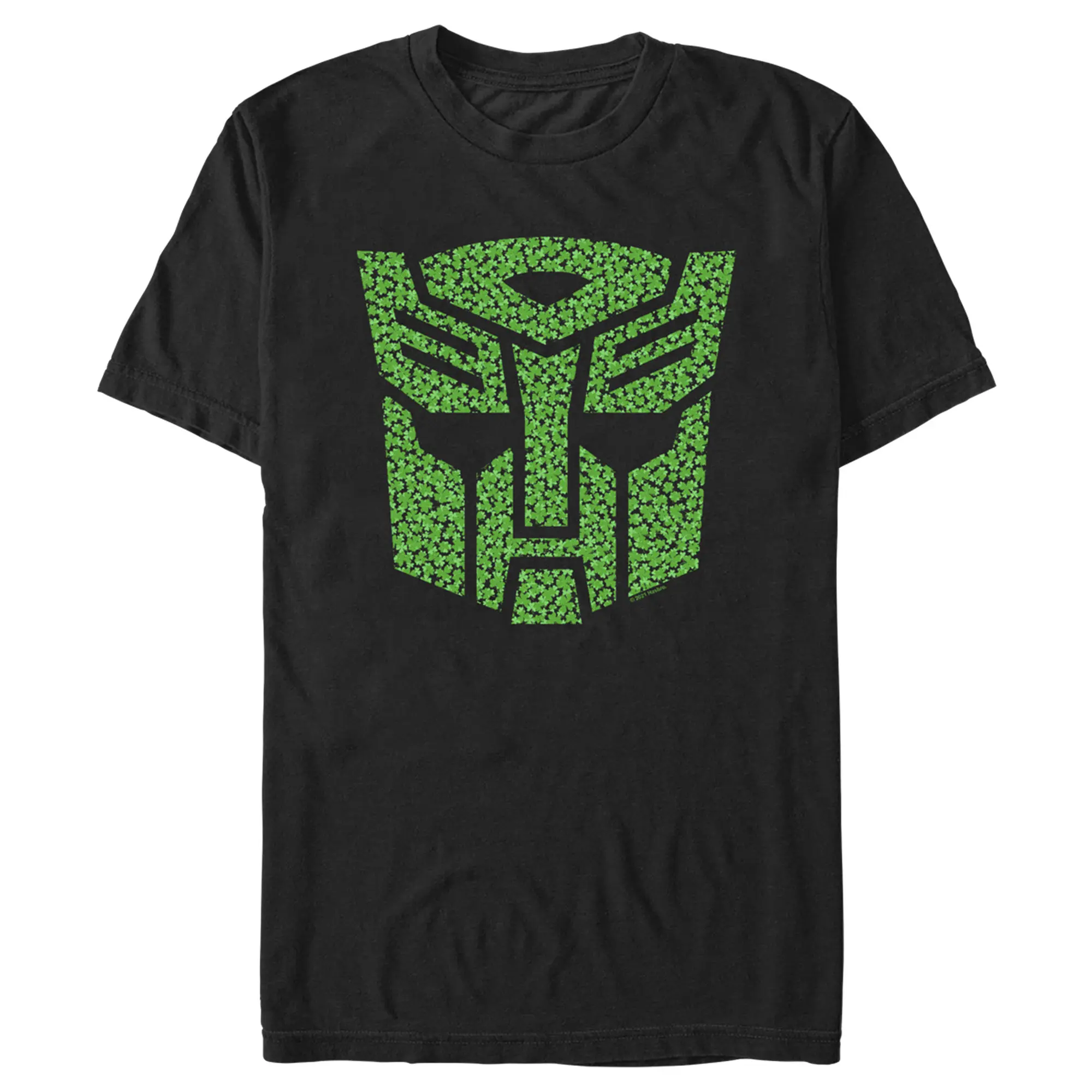 Men's Transformers St. Patrick's Day Cloverfield Autobot Logo T-Shirt