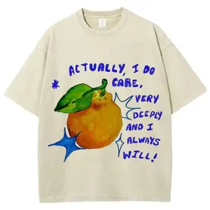 I Do Care Unisex Vintage Washed Tee