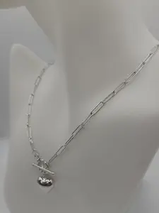 SILVER Necklaces stylo  Pepper con Corazon plata 925