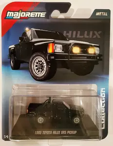 1985 Toyota Hilux SR5 Pickup from the Majorette Collection Series.