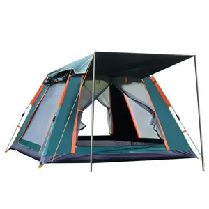 Camping Popup Tent Water Resistant Windproof Dome Hiking 3-4 People Family Easy