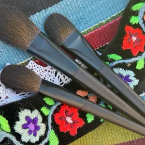 Limited Edition Squirrel Hair Face Brush Set - Perfect for Makeup Application