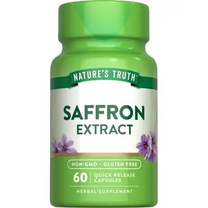 Nature's Truth Saffron Extract Capsules - 60 count - Non-GMO & Gluten Free
