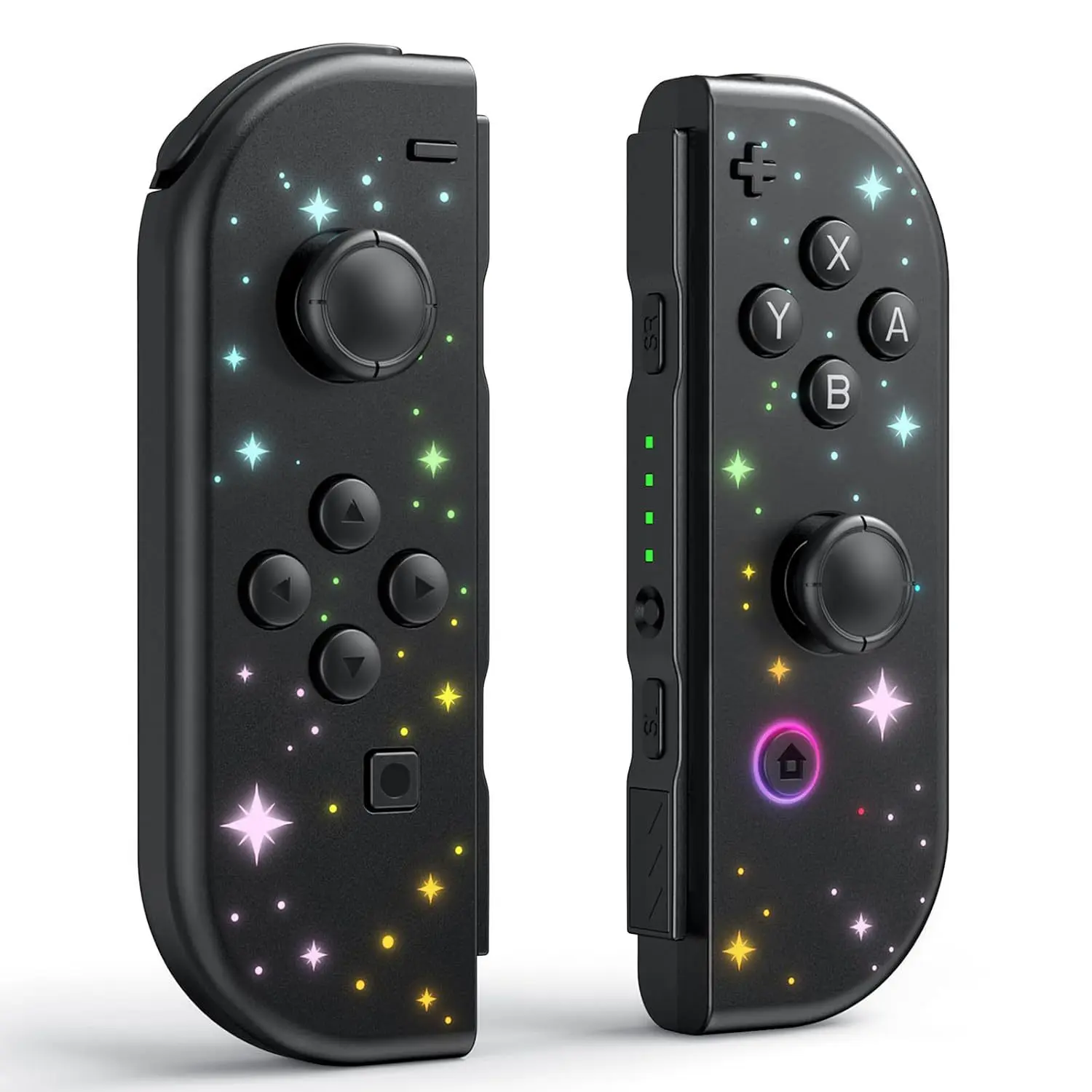 RGB Controller L/R Joy cons Switch Wireless Controller for Switch /Lite/OLED Consoles,Bluetooth connection with Switch2