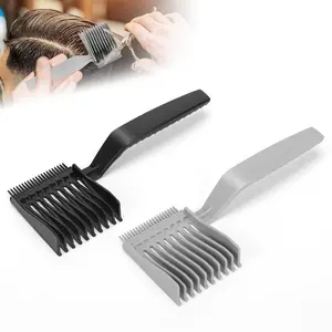 2 Pack Fade Comb for Men, Hair Comb with All Clipper, Hair Fade Tool Blending Combs for Home Salon, Barber Accessories, Smooth, Haircare, Haircut