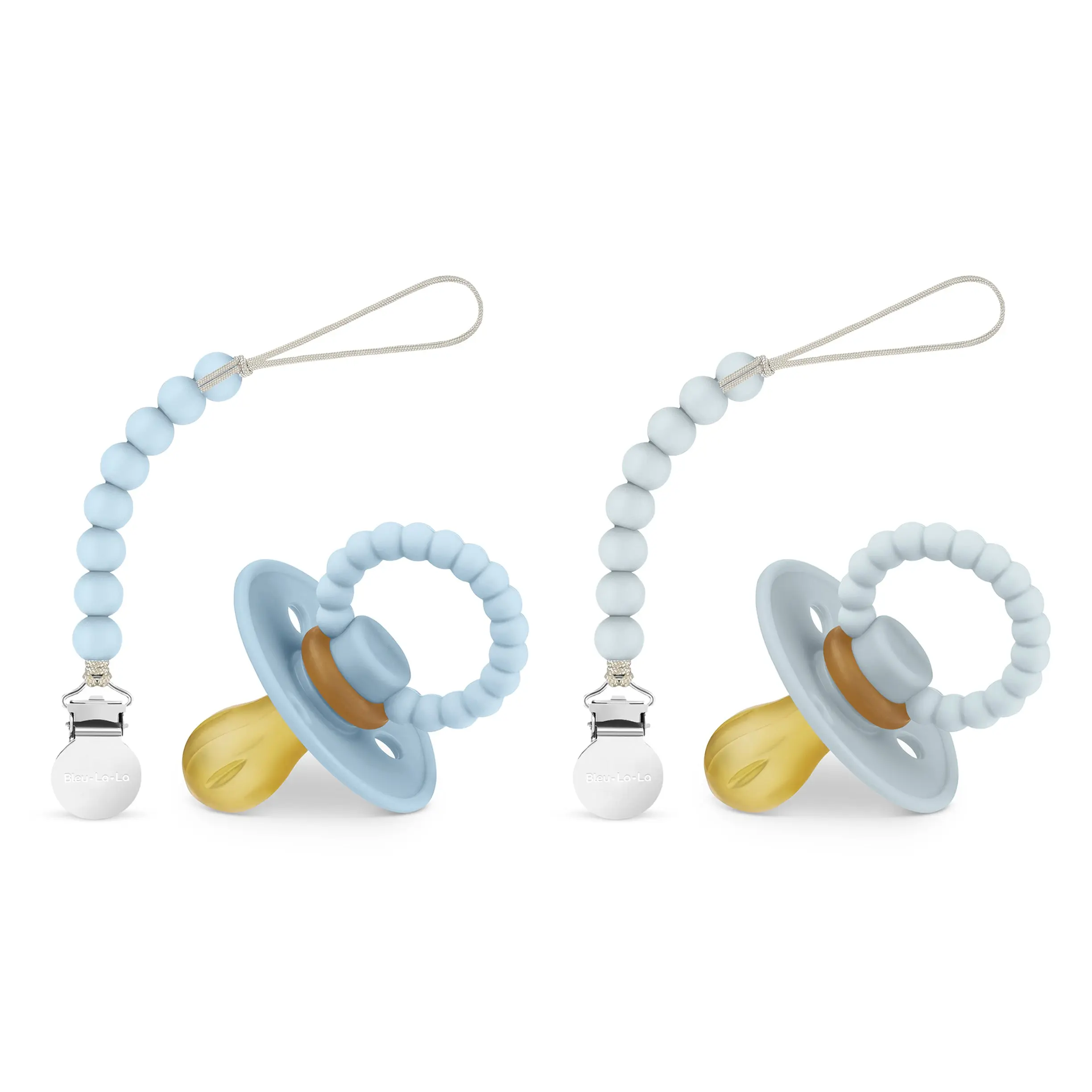 Bleu La La - Luladream Pacifier and Clip Sets Bleu La La - Luladream Pacifier and Clip Sets