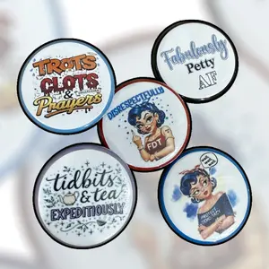 Sassy Statement Pins – Political, Petty & Feminist Pin Pack | Funny Activist Button Set