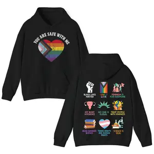 Equality Shirt, Human Rights shirt, Equal Rights, You're Safe With Me T-Shirt /Sweatshirt/Hoodie