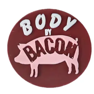 BODY BY BACON MAGNET