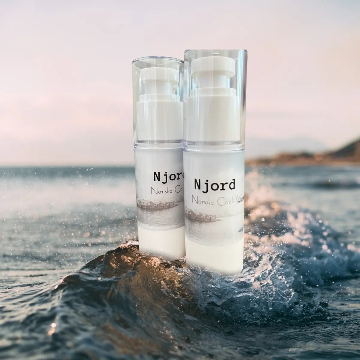 NJORD Daytime Cooling Moisturizer with Sea Kelp and Vitamins for Youthful and Supple Skin - Hydrating