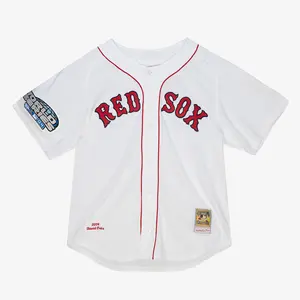 David Ortiz Boston Red Sox White 2004 Authentic Player Jersey