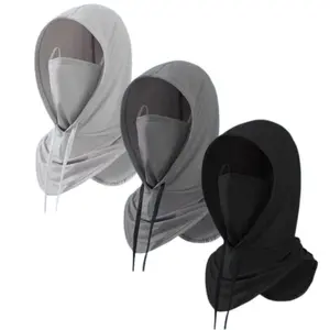 3-piece Summer Balaclava Sunscreen Cover, Breathable Full Face Mask, Suitable for Both Men and Women, Used for Motorcycles, Bicycles, and Fishing
