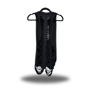 ROAD RASH BEACH VIBES BLACK TANK TOP