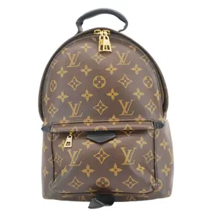 Pre-owned Louis Vuitton Monogram Canvas Backpacks Palm Springs PM Backpack Brown