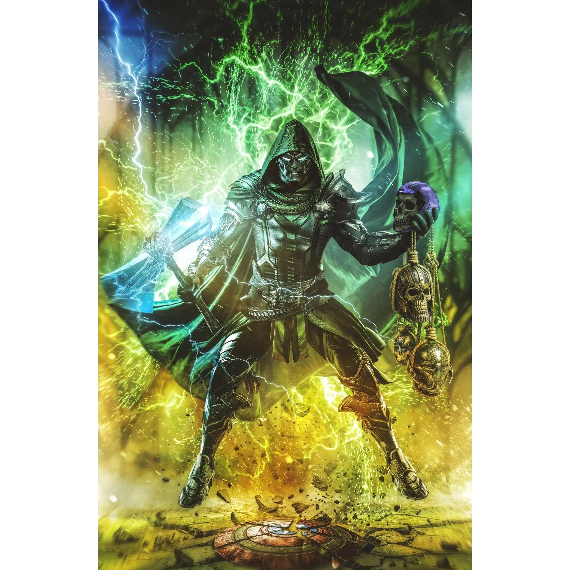 DOOM TRIBUTE EMBOSSED  BY ULTRARAW26  LTD 60 W/COA
