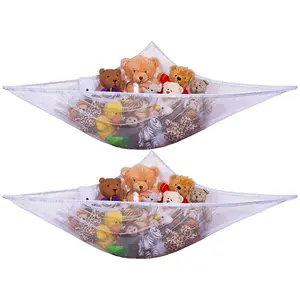 AZ Trading & Import Wall Toy Hammock Organiser - 2-Pack 5.5 ft. Jumbo, Home Decor Storage Solution