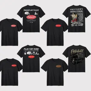 [Collection] Peterbilt T-Shirt, Trucker Humor Graphic Tee with Bold Attitude Slogan, Class Pays Back Print Design, Soft Cotton Unisex Top for Truck Drivers & Peterbilt Fans