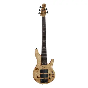 Michael Kelly Pinnacle 5-String Electric Bass (Natural Burl) *USA Small Business*